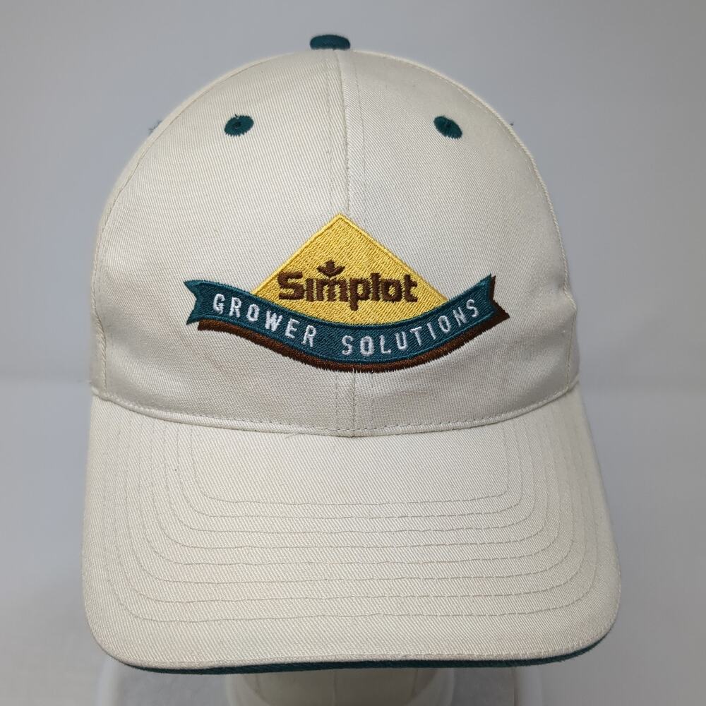 Simplot Grower Solutions Slideback Hat Beige One … - image 2
